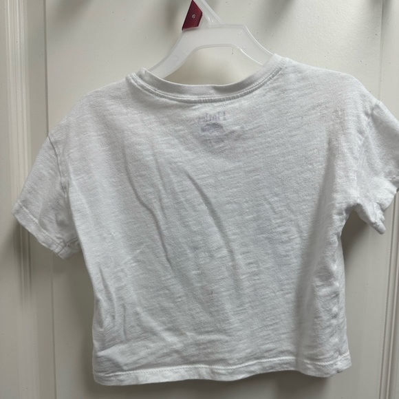 Hatley Girls SZ 4 Unicorn Rollerskating Disco Boxy Tee Rainbow - Picture 3 of 4